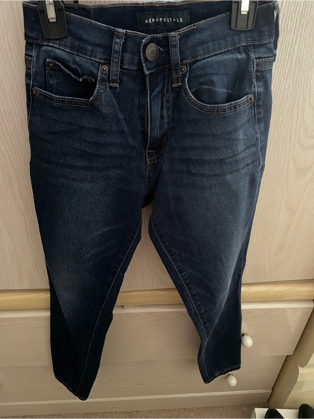 Aeropostale juniors Dark Blue Stretch Jeans